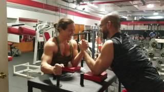 Mixed Arm Wrestling  Tall Vs. Short