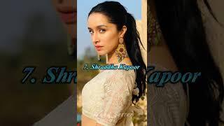 Top 10 most popular Bollywood actress  feb 2023  #bollywood #actress #2023 #shorts