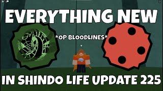 Everything NEW in Update 225 In Under 1 Minute...  Shinobi Life 2 Roblox