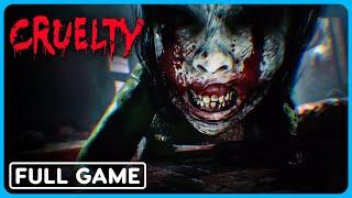 CRUELTY  Full Game  Walkthrough Gameplay  Japanese Splatter Horror Game  No Commentary