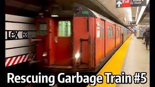 ⁴ᴷ⁶⁰ R33WF R32s and R134s Rescuing the #5 Garbage Train