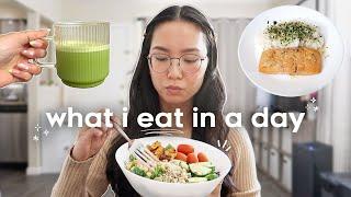 WHAT I EAT IN A DAY   how i meal prep  productive day in my life