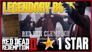 Red Dead Online Legendary Bounty - Red Ben Clempson 1-Star Difficulty