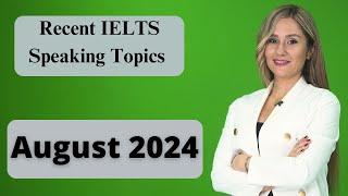 Speaking topics for IELTS 2024 with band 9 sample answers