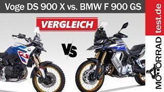 Voge DS 900 X vs. BMW F 900 GS  Vergleich Reise-Enduros der Mittelklasse