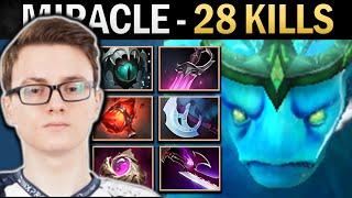 Morphling Dota Gameplay Miracle with 28 Kills and 1183 XPM