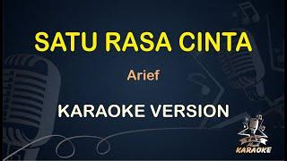 KARAOKE DANGDUT SATU RASA CINTA  Arief  Karaoke  Malaysia  Koplo HD Audio
