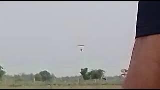 making in Indian hand glider new wing test fly Ravi Gujjar