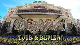Dollywood Full Park Tour Review POVs Rides Food & More