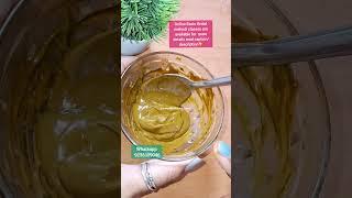 How to make henna paste in perfect consistancy #shorts #mehndiclass #mehndi #mehndipaste