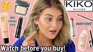 OMG Testing KIKO MILANO  Full Coverage 2-in-1 Foundation Contour Stick & more