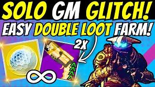 Solo GRANDMASTER Exodus Crash GLITCH Easy Double Loot Nightfall Guide ANYONE Can Beat Destiny 2