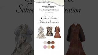 Color Palette & Silhouette for Batik #FashionCollection by #alkhansas