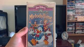 Opening To Melody Time 1948 1998 50th Anniversary Actual Retail Sales VHS