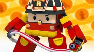 Робокар Поли - Рой и пожарная безопасность - Мегасборник 2021 Мультфильмы для детей