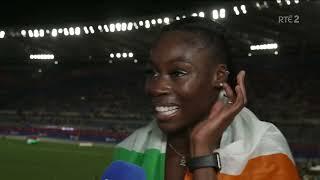 Im really happy - Rhasidat Adeleke reflects on European silver medal