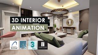 3D Interior Design Animation By AT Architect  Lumion