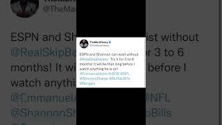 Skip Bayless is BLASTED by Stephen Jackson Dez Bryant & others for tweet after Damar Hamlin injury.