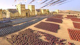 ROME vs XERSES 70K Men - Land Battle & Ambush & Siege The Fall of PERSIA - Total War ROME 2