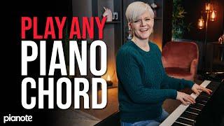 How To Play Any Chord On The Piano  Beginner Level