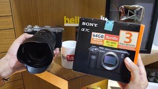 My New Camera Sony A7C  Unboxing & First Looks