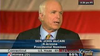 Senator John McCain Election Night Speech Full Video