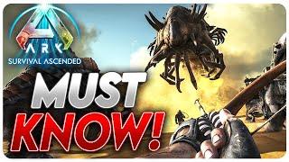 ARK Scorched Earth MUST KNOW Tips & Tricks for survival