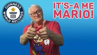 Charles Martinet Its-A Me Mario - Guinness World Records