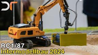 Liebherr R970 - Shoring on the construction site - RC - Intermodellbau 2024