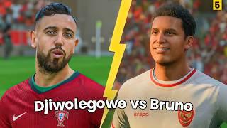 Jayden Djiwolegowo Bela Indonesia vs Bruno dan Portugal #6