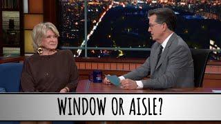 Martha Stewart Takes The Colbert Questionert