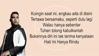 Andmesh Kamaleng - Hanya Rindu Lirik