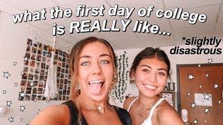 first EVER day of college vlog *freshman year*