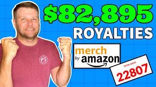 My 2022 Merch By Amazon Earnings Report Print On Demand Side Hustle