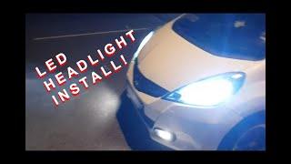 Car HEADLIGHT install - Honda Fit  Jazz Ge8