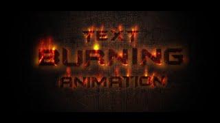 Fire Text Animation - In Kinemaster  Technical Bibhash Pro