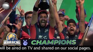 Kings Ki Jeet  Kings Ki Celebration  Karachi Kings  PSL V Champions