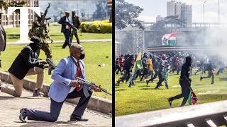 Kenya protests Ten dead as demonstrators storm parliament