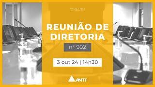 992ª Reunião de Diretoria - 3102024