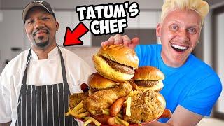 Eating ONLY NBA CHEF Food for 24 Hours
