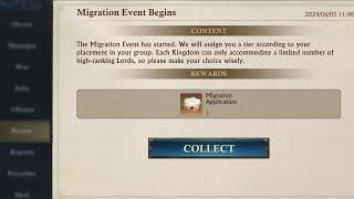 Migration Incoming ?  King Of Avalon