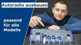 Autoradio ausbauen  Radio Schlüssel für alle Modelle