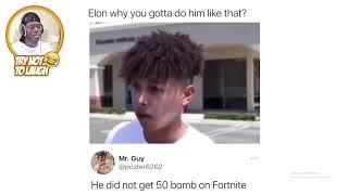 He Did Not Get 50 Bomb On Fortnite Mobile