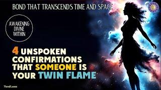 4 Unspoken Confirmations That Someone Is Your Twin Flame ️