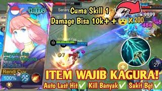 KAGURA JADI OP KARNA ITEM BARU SKY PIERCE BUILD KAGURA TERSAKIT 2024 TERBARU NEW PATCH - MLBB