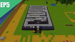 Minecraft Flatworld survival EP5 - Automatisk Uld farm