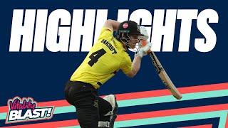 Bancroft Smashes 43 Off 35  Birmingham v Gloucestershire - Highlights  Vitality Blast 2024