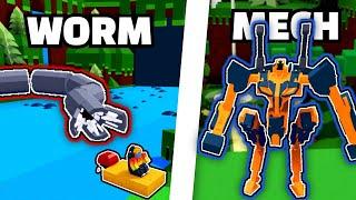 WORM & MECH Roblox FUNNY MOMENTS  Build a Boat for Treasure