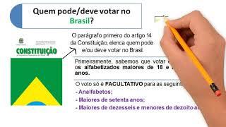 Direitos Politicos Artigos 14 15 e 16 da Constituição Federal  Direito Constitucional