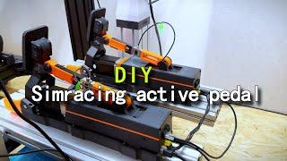 DIY simracing active pedal